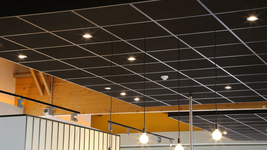 Lumières pour les dalles de plafond suspendu