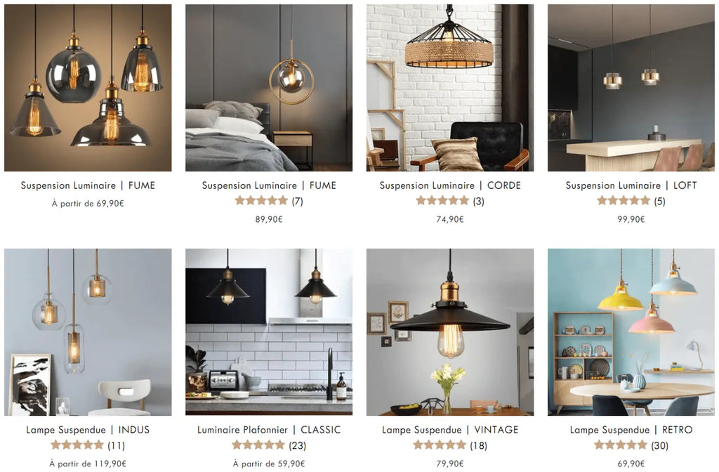 Luminaire vintage