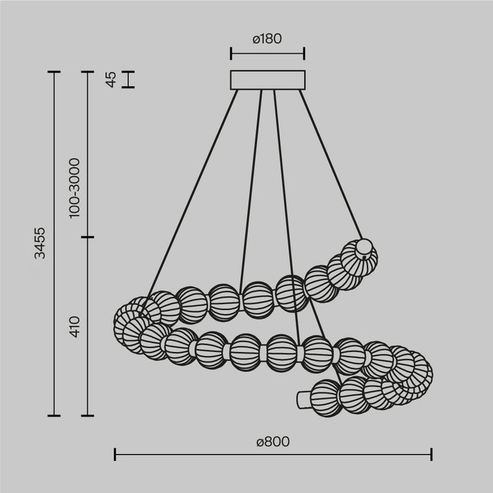 Suspension Luminaire | AMULET (Anneau)