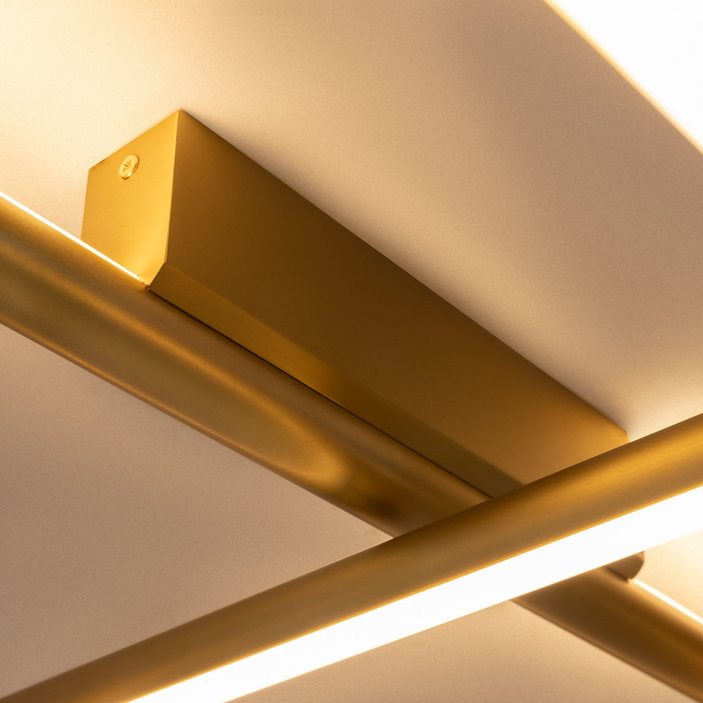Luminaire Plafonnier | RADIANCE (Branches Dorées)