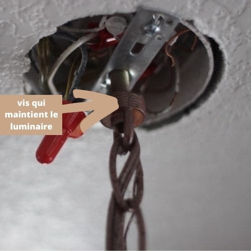 Retirez l'ancien appareil d'éclairage
