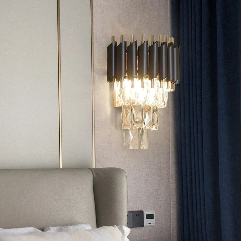 Applique murale luxueuse de couloir au style vintage mais moderne


