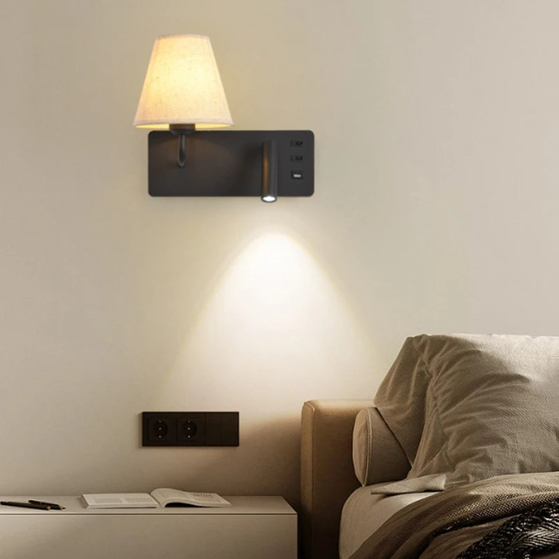 Applique murale tête de lit pour chambre d'adulte

