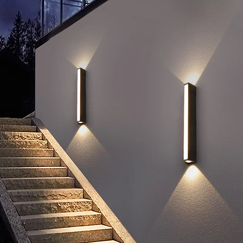Applique murale exterieure LED rectangulaire

