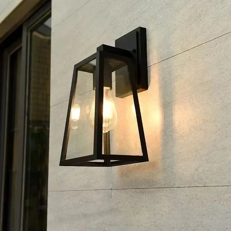 Applique murale exterieur lanterne au style tendance

