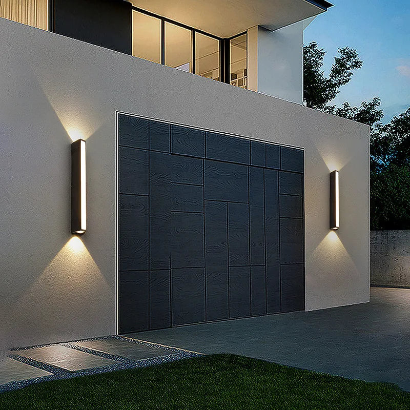 Applique murale exterieure LED rectangulaire

