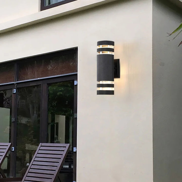 Applique Murale Extérieur Classique LED Cylindre