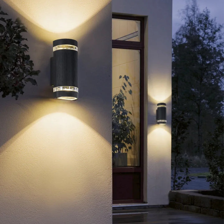 Applique Murale Extérieur Classique LED Cylindre
