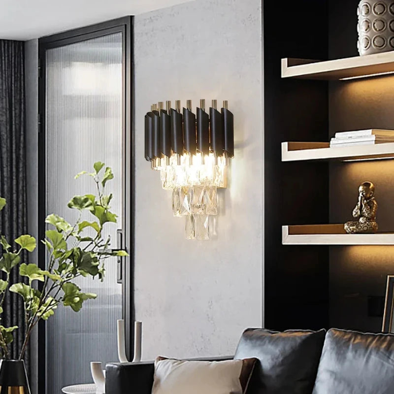 Applique murale luxueuse de couloir au style vintage mais moderne

