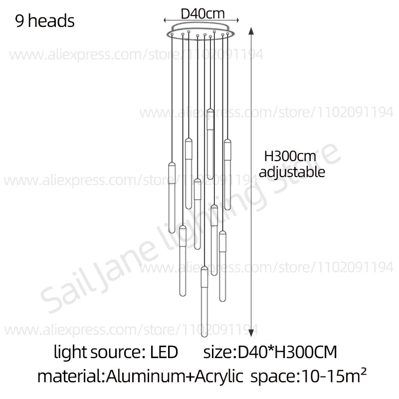 Suspension Luminaire | TUBAH