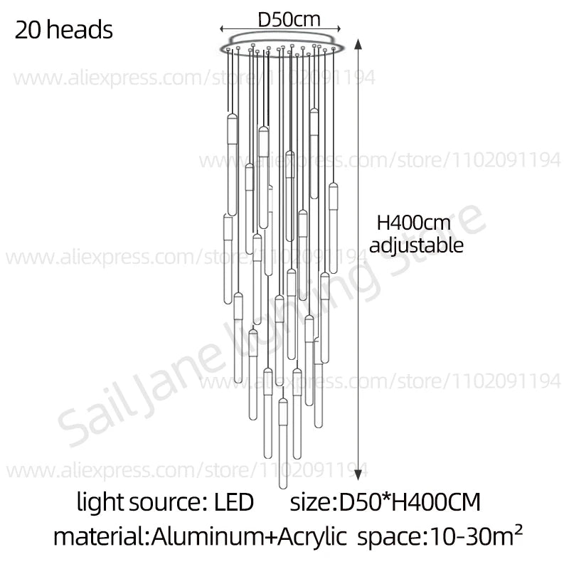 Suspension Luminaire | TUBAH