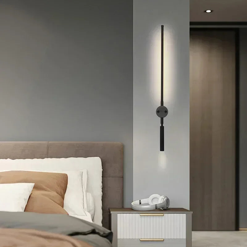 Applique murale LED a tête pivotable à 360°

