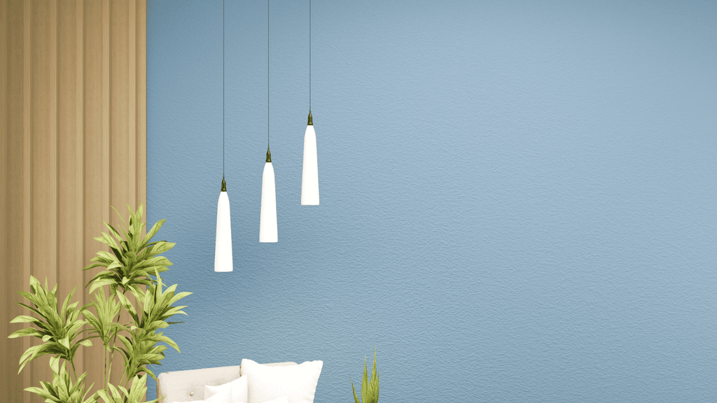 White pendant light