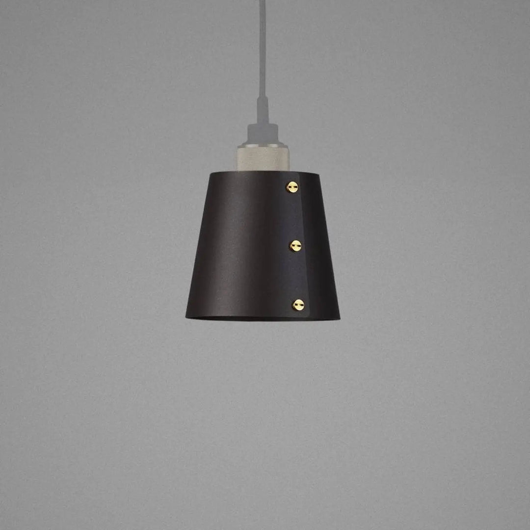 Abat-jour Hooked petit modèle coloris graphite