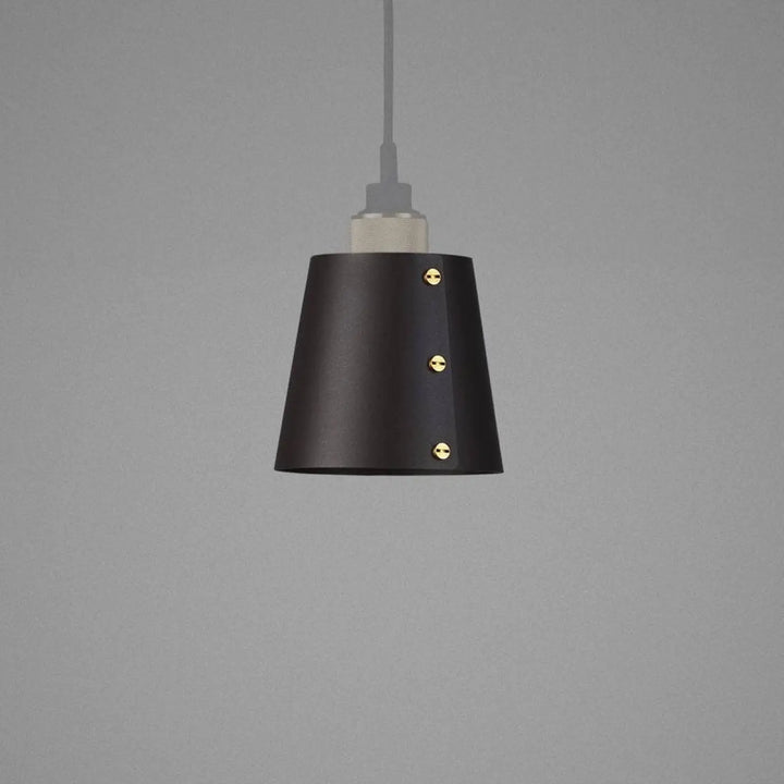 Abat-jour Hooked petit modèle coloris graphite