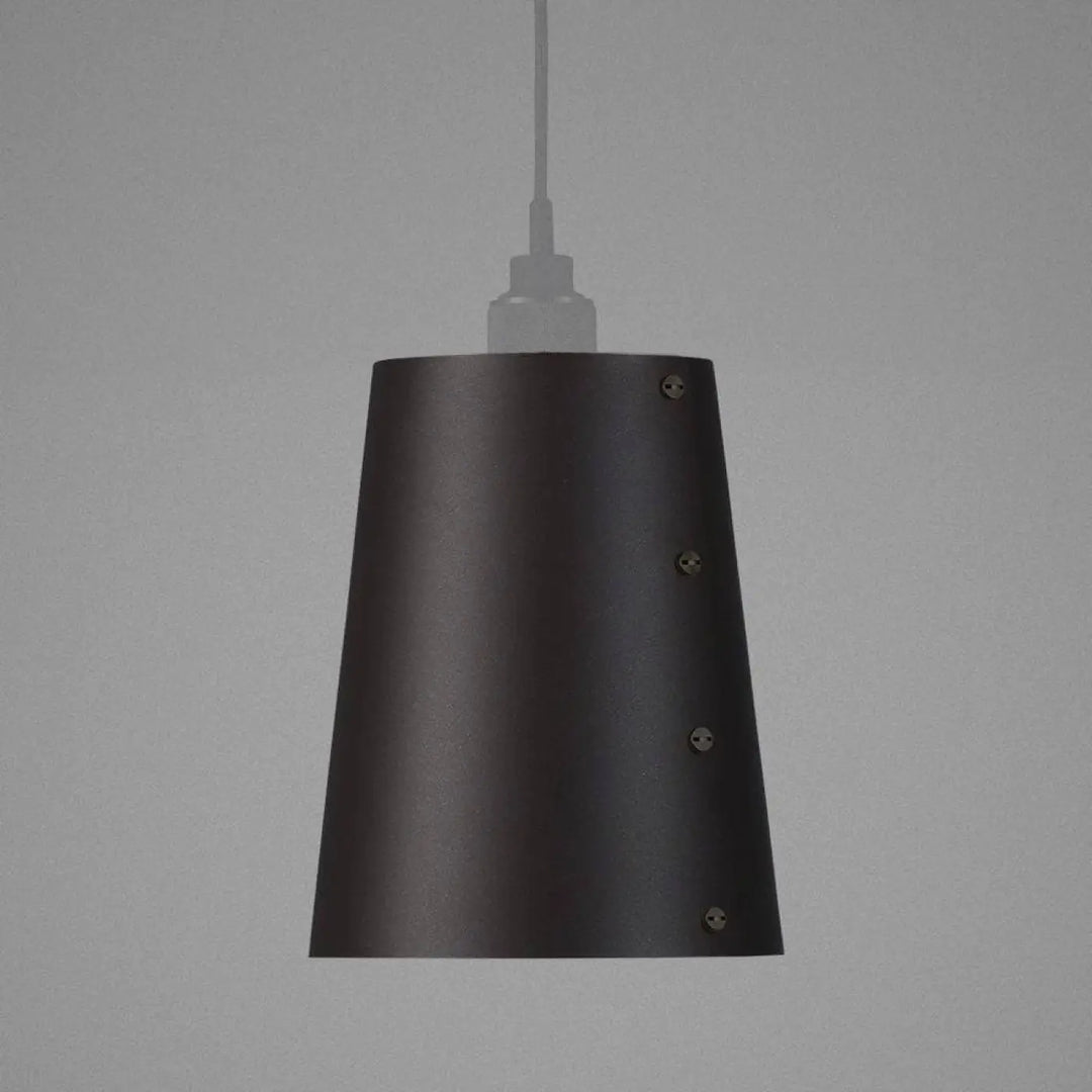 Abat-jour Hooked grand modèle coloris graphite