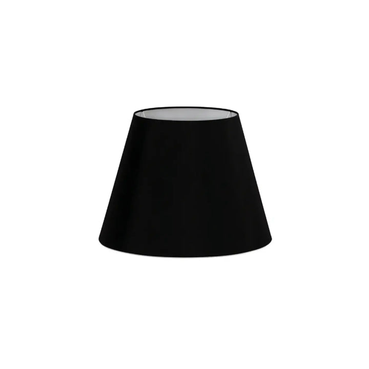 Abat-jour textile Ø 22 / 13 cm, H 16 cm noir de Faro Barcelona