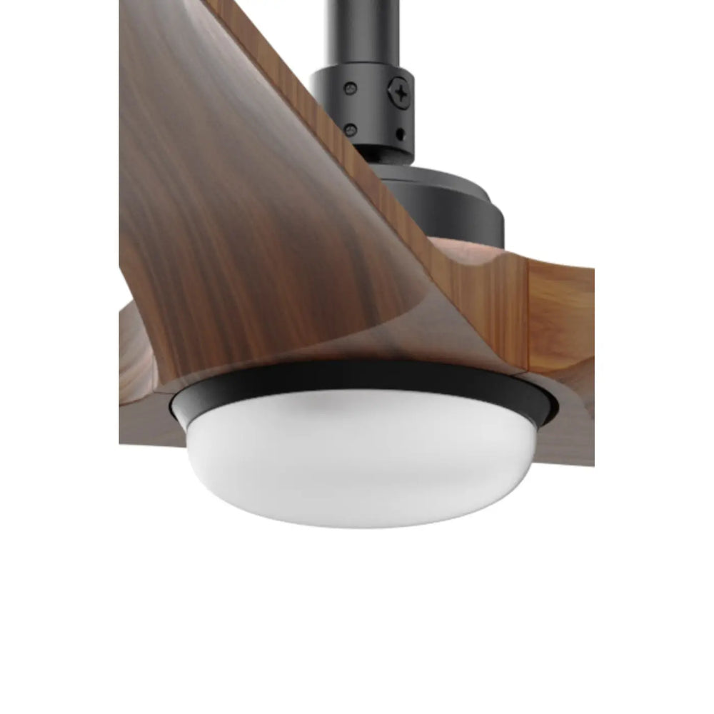 Kit lumière LED noir pour ventilateur Heywood de Faro Barcelona