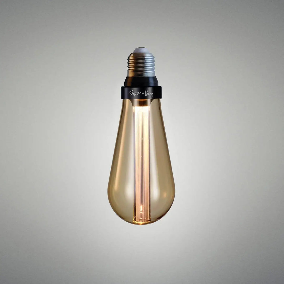 Ampoule LED Buster Bulb E27 dorée #couleur_dor