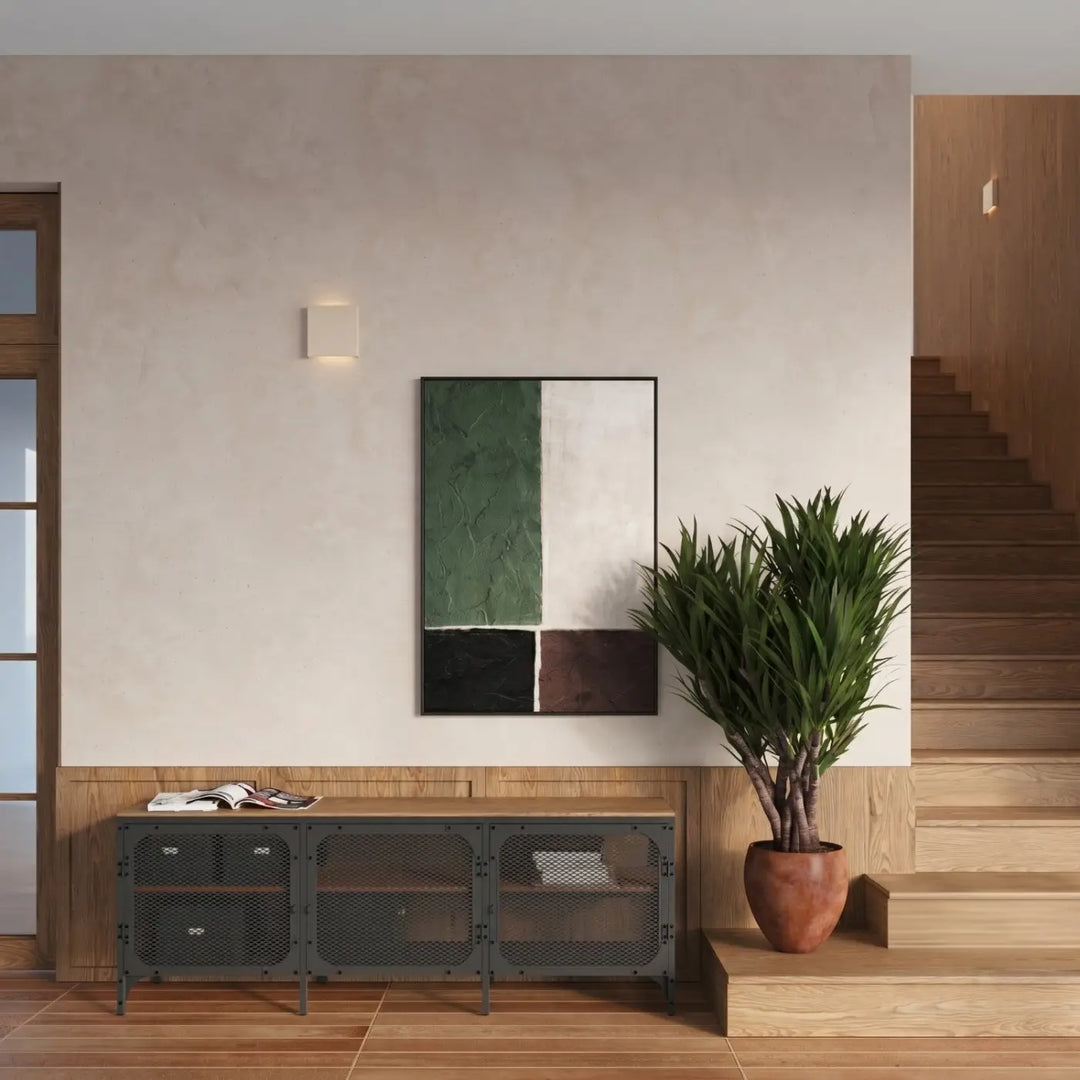 Applique murale beige dans un intérieur contemporain