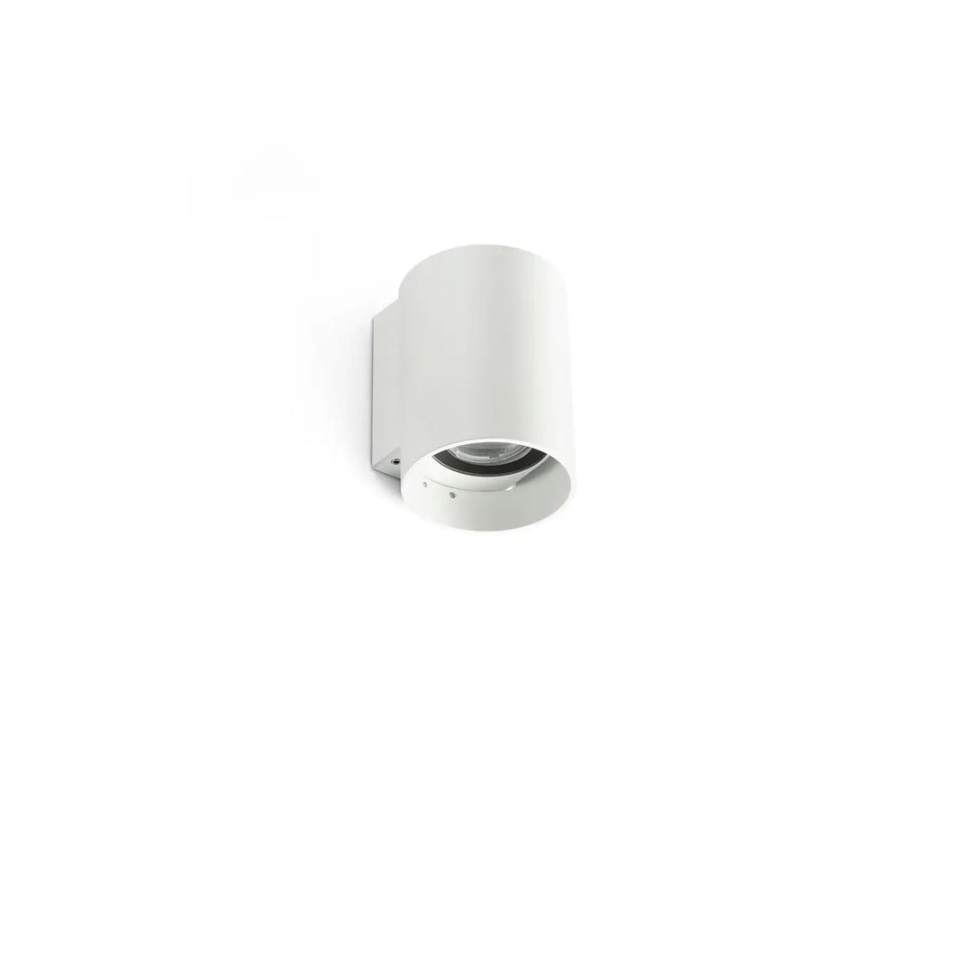 Applique extérieure Kov ronde 1 lumière blanche de Faro Barcelona