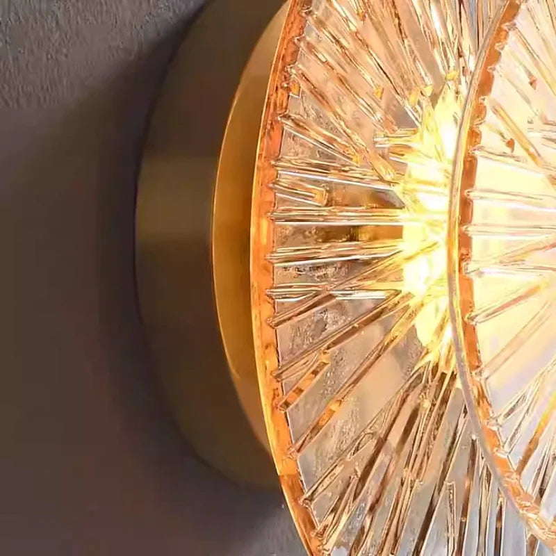 Applique led style soleil pour ambiance chic élégant