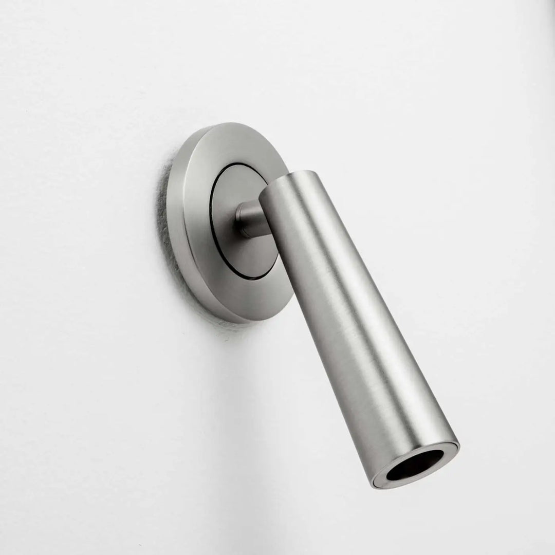 Applique Gamma Mini en aluminium nickel satiné, autre vue #couleur_argent