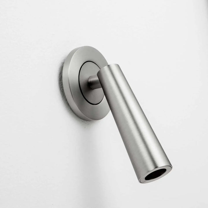 Applique Gamma Mini en aluminium nickel satiné, autre vue #couleur_argent