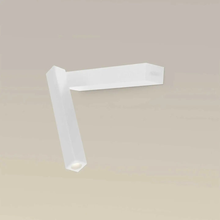 Applique murale Hall Slim en aluminium blanc #couleur_blanc