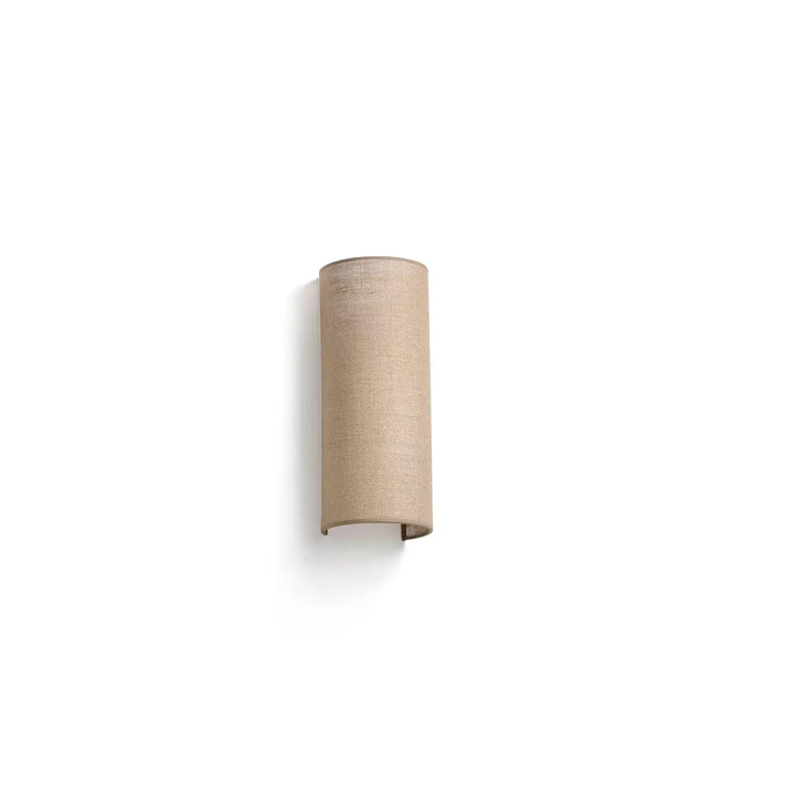 Applique Otton ronde verticale 2 lumières en jute