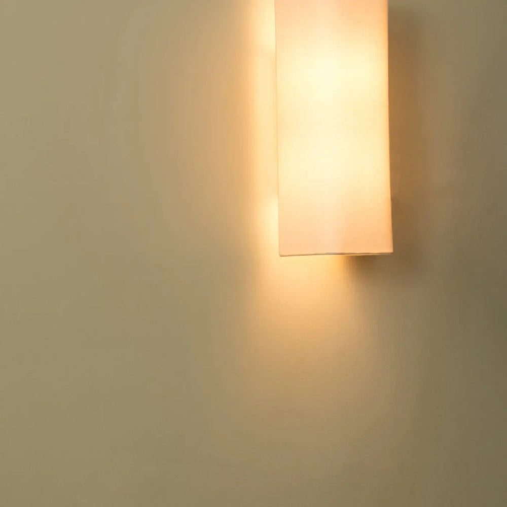Applique murale Cotton 2 lumières beige dans un intérieur