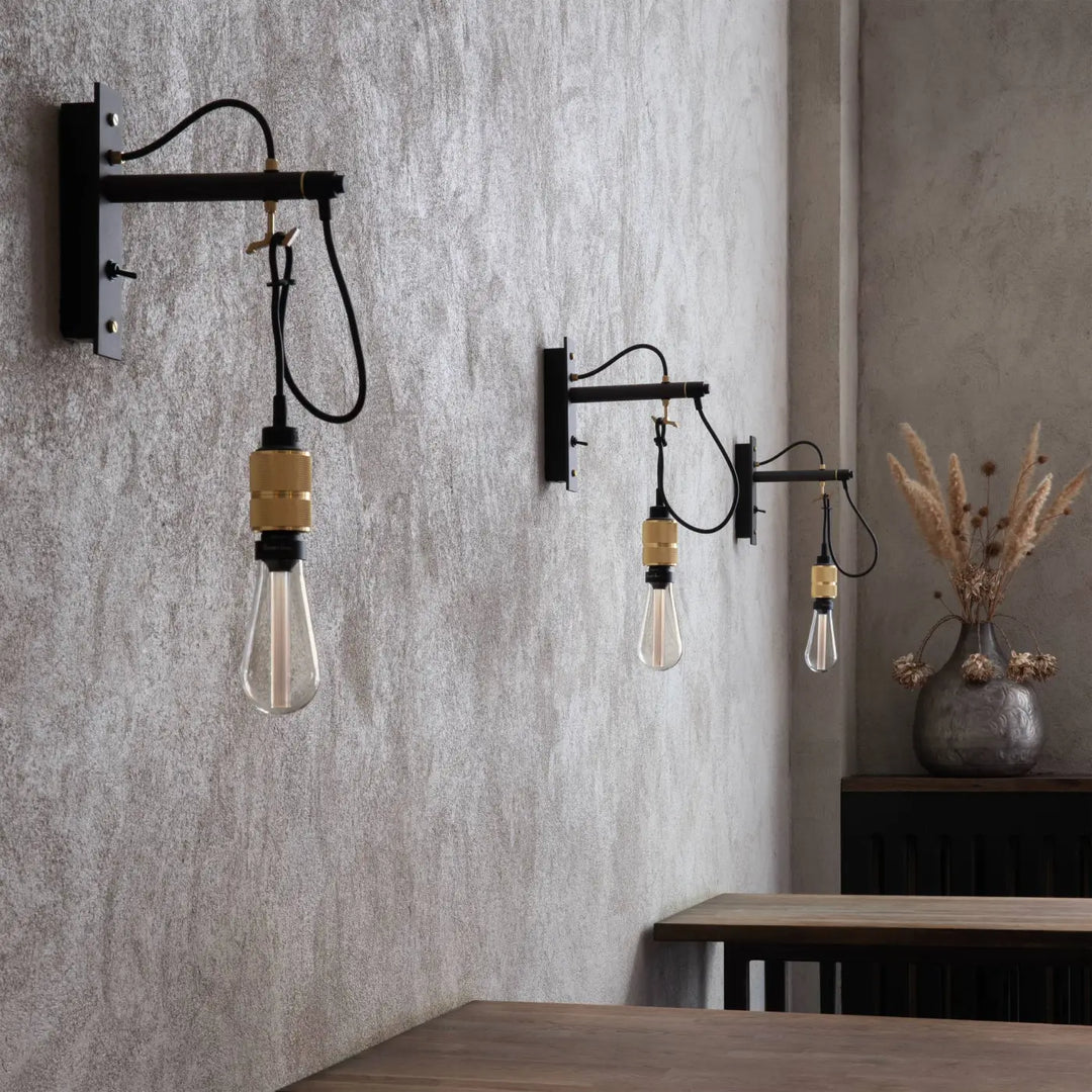 Luminaire Hooked dans un intérieur #couleur_dor