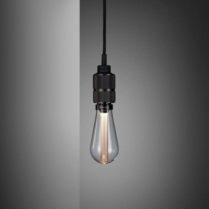 Applique murale Hooked Nude en bronze fumé, sans abat-jour #couleur_gris