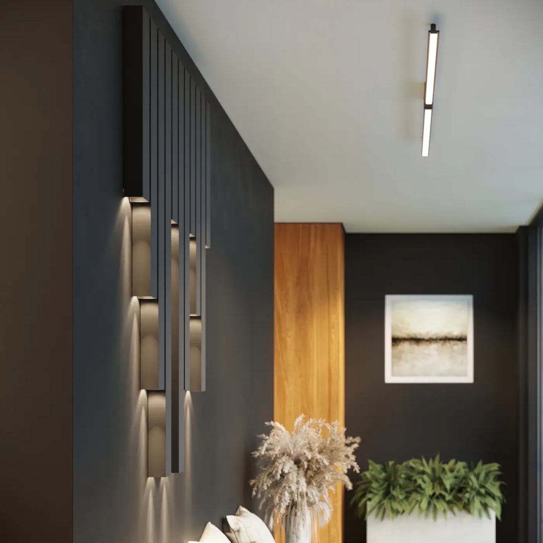 Applique murale freya 60 beige avec led intégrée compose dappliques murales disponible en cinq coloris