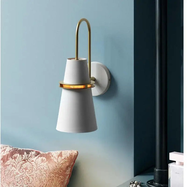 Applique Murale Chambre Forme Conique Double