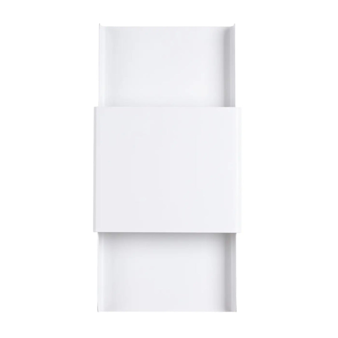 L’applique murale durlin blanc en panneaux rectangulaires géométriques minimalisme rencontre variété d’intérieurs