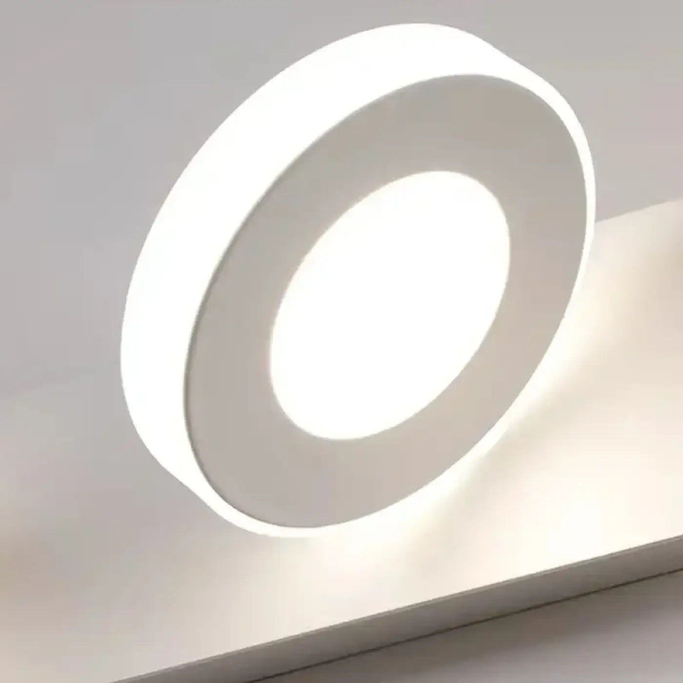 Lampe LED Murale Salle De Bain Blanc Froid - Applique Cristal Acrylique, 10W, 45cm, Installation Facile