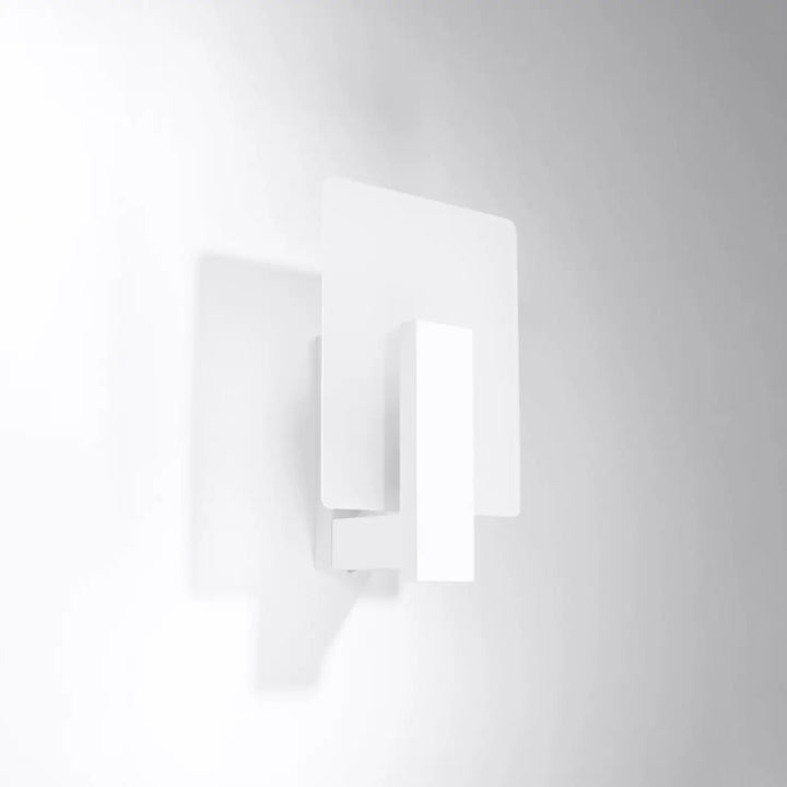 Applique murale lappo blanc avec design intemporel et formes géométriques minimalistes pour lampes surprenantes