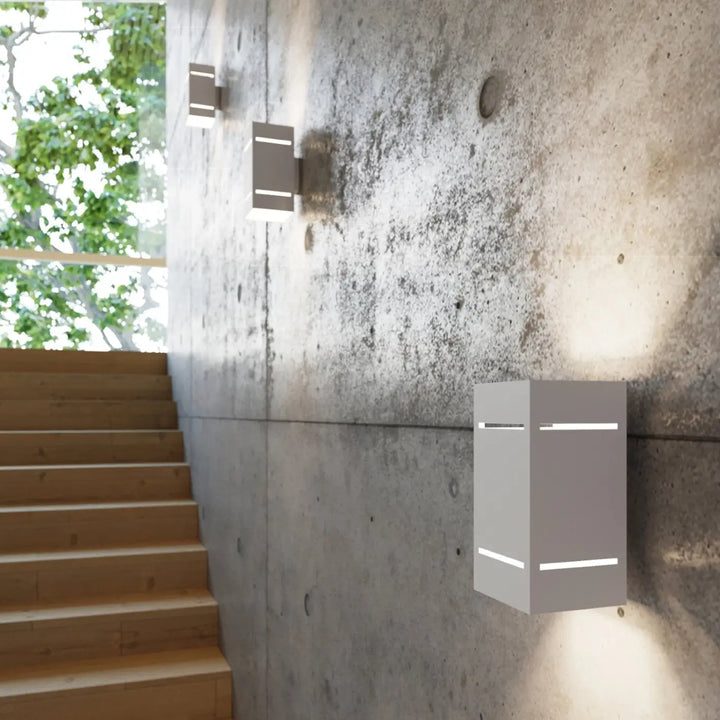 Applique murale blanc vue rapprochée dans son décor