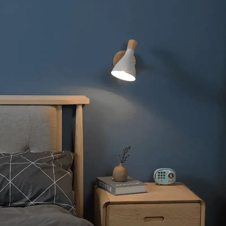 Applique Murale Bois Flotté Gris Forme Fleur