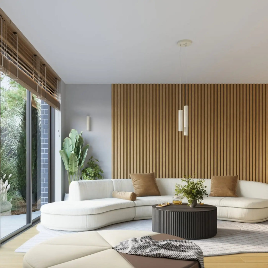 Applique Murale beige dans un intérieur contemporain