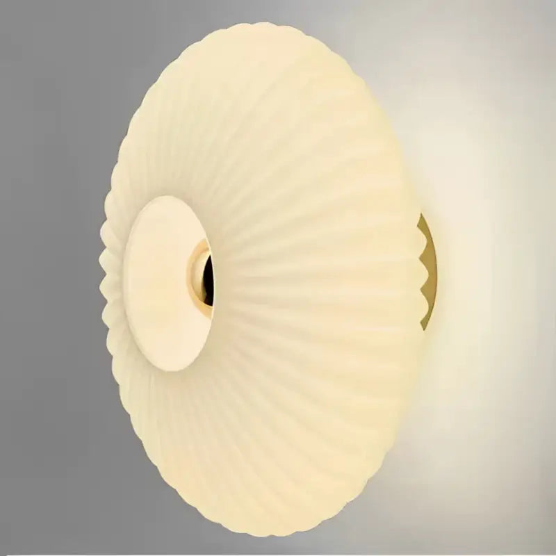 Applique Murale Circulaire En Verre Au Style Vintage Et Rétro