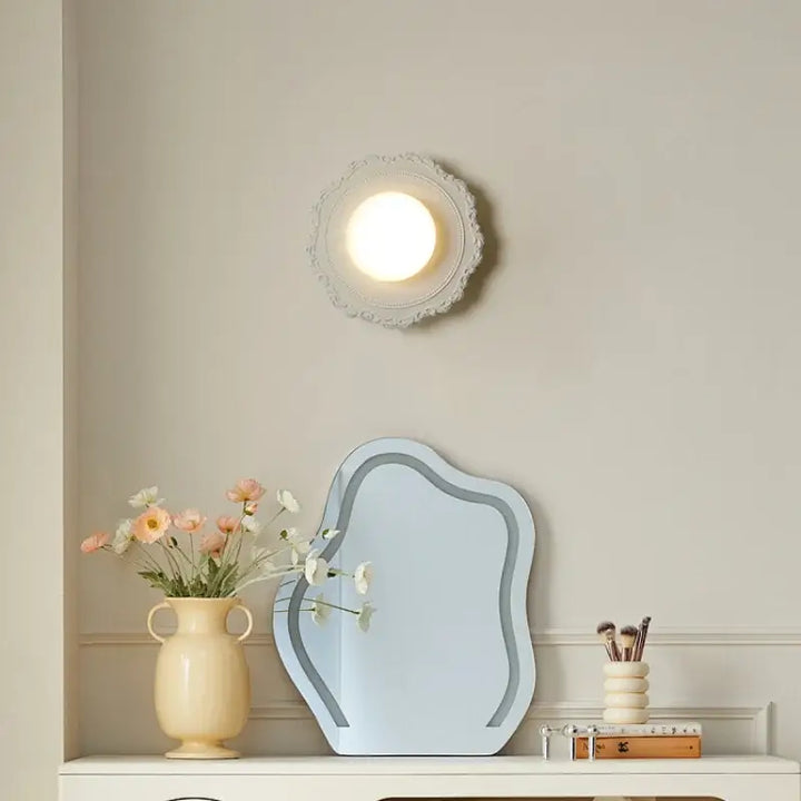 Applique murale contemporaine et originale en forme de fleur