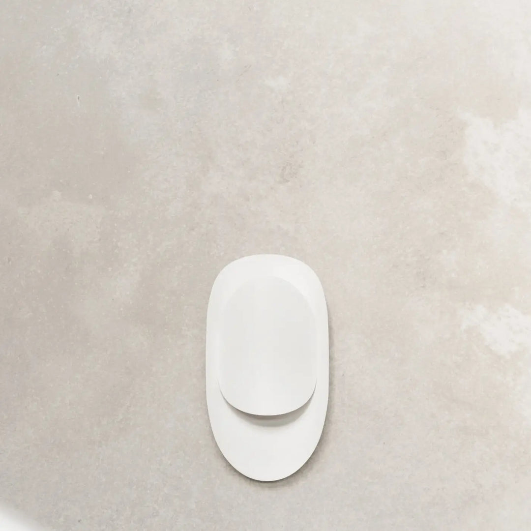 Applique murale blanc vue rapprochée dans son décor