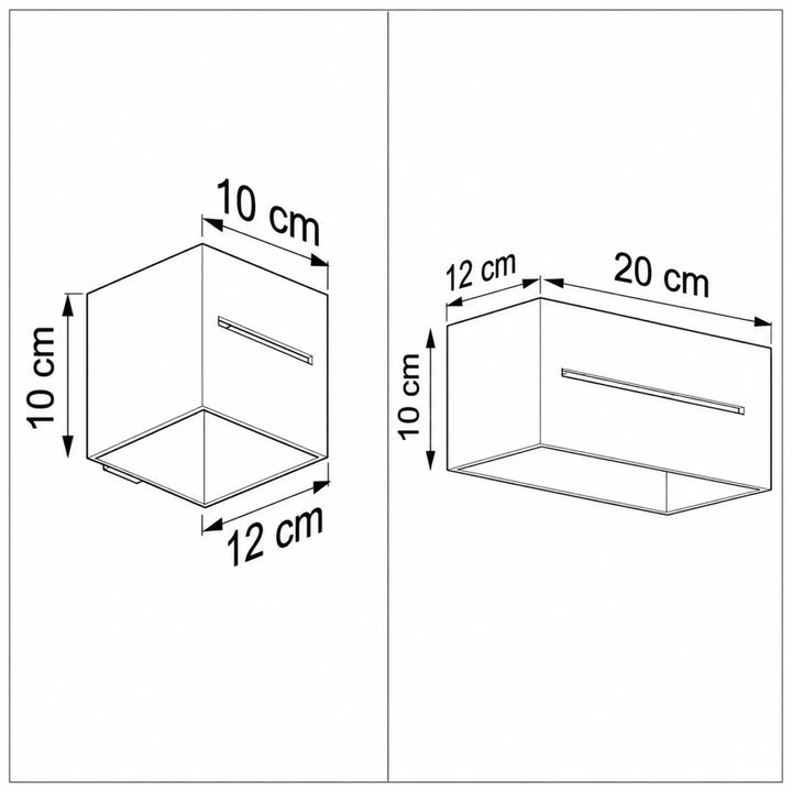 Applique murale lobo en aluminium épais avec ligne lumineuse et design minimaliste blanc à poignée horizontale élégante