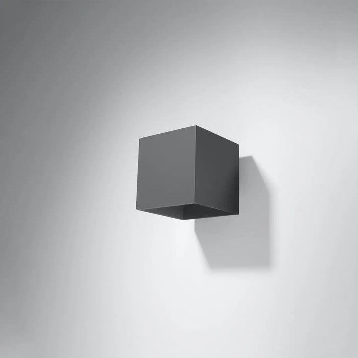 Applique Murale anthracite éteinte, vue rapprochée