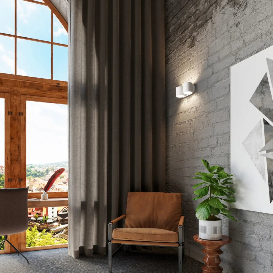 Applique Murale blanc dans un intérieur contemporain