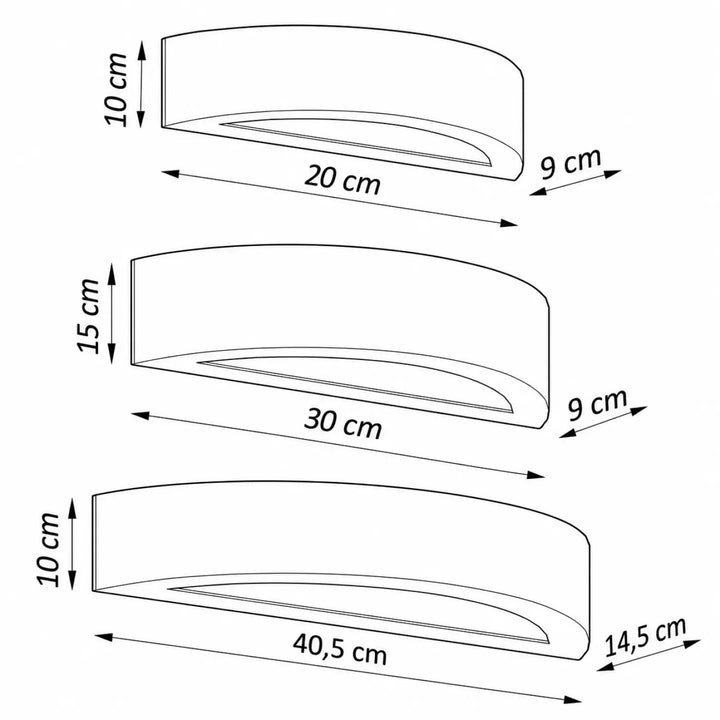Applique murale atena minimaliste avec design courbe et ampoule e27 idéale pour cage d’escalier moderne