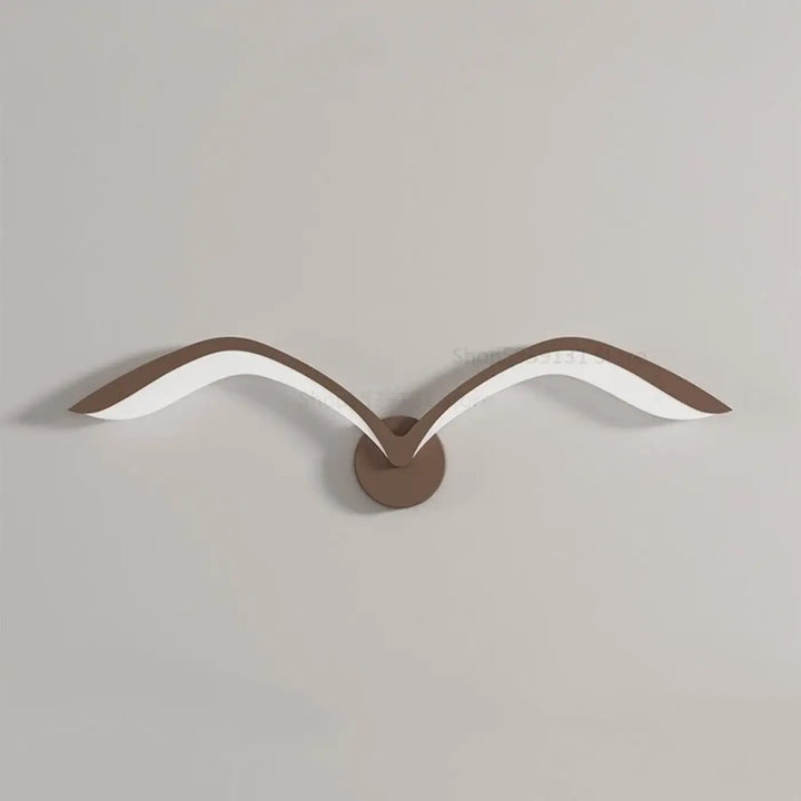 Applique murale design moderne en forme d’ailes élégant