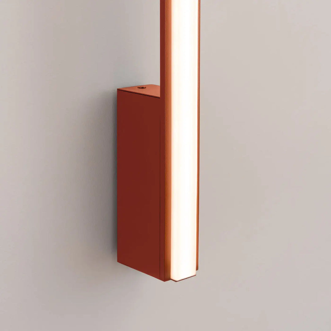 Applique Murale | LAGOM 120 3000K (Rouge Ocre)
